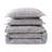 Tweed Solid Color Classic Modern Rustic Woven Duvet Cover Set-104740424-104740425