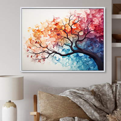 " Maple Tree Colorful Abstraction I "