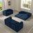 Jordan 2-Piece No-assembly Sleeper Sofa Bed With Sleeper Chair-145079541