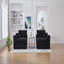 Canapé modulaire modulaire Cloud, canapé Comfy Cloud Modern, 2 places avec housses de coussin, meubles amovibles pour salon, chambre à coucher, appartements, dortoirs, sans assemblage requis-1547167062
