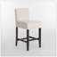 TABOURET DE COMPTOIR ZUMA KD [ENSEMBLE DE 2 PCS] Avec un design élégant, un coussin moelleux et des pieds robustes en bois d'hévéa pour le confort et le style-1906147175