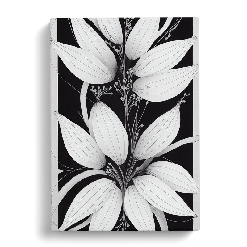 Heavenly Flowers - Wrapped Canvas, 50cm H x 35cm W x 3cm D