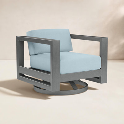 Georgie Sunbrella® Swivel Patio Lounge Chair