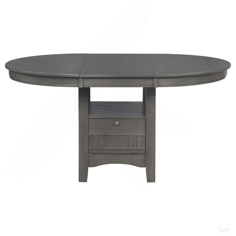 Table de salle à manger Lavon, Gris