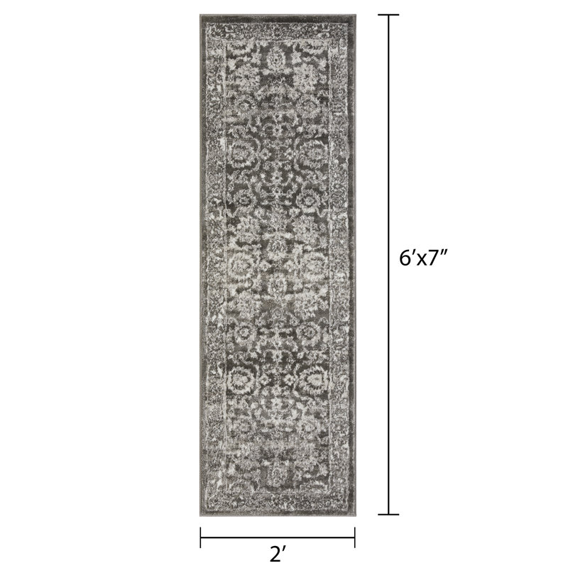 Raghdah Oriental Indoor Rug, Runner 2' x 6'7"