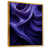 Toile avec cadre flottant or