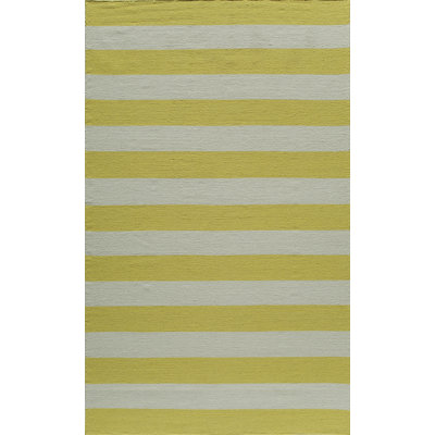 Laguna Hand-Woven Yellow Area Rug -  Momeni, LAGUALG-12YEL3656
