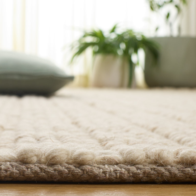 Natural Fiber Couture 112 Hand Woven Performance Solid Color Rug, Rectangle 5' x 8'