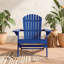 Chaise pliante en bois pour l'extérieur avec accoudoirs-133222389