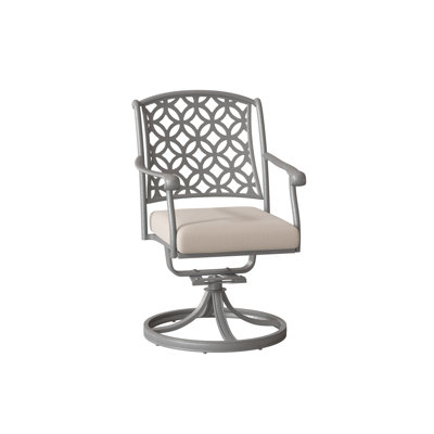 Fauteuil de patio pivotant avec coussin Casa