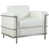 White Faux Leather