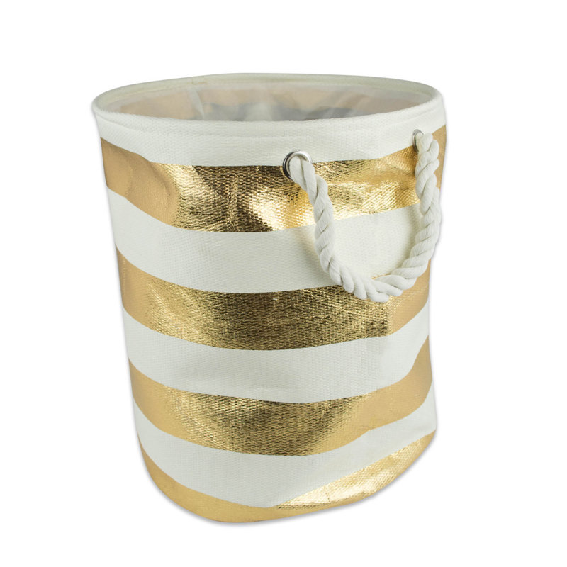 Bac en tissu Haines Breakwater Bay, Or, H 20 po x l 15 po x P 15 po