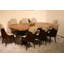 9 Pieces Vogue Lux Rectangular Dining Set-1978384275