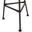 Side Table With Elegant Design Fashionable Outdoor Brown And Glass