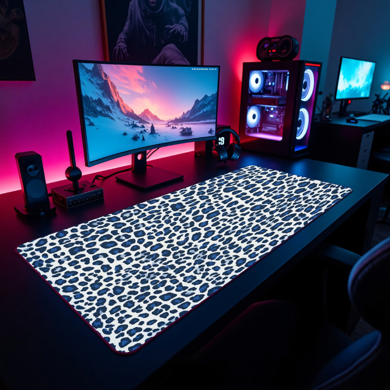 Polyester Desk Pad, 31.5x15.5