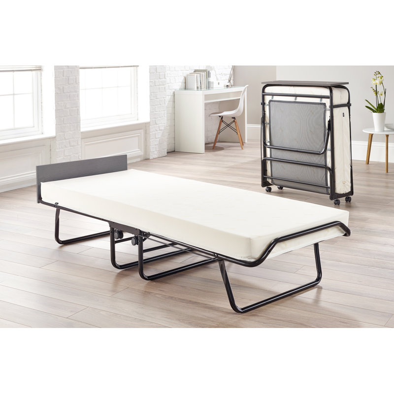 Upholstered Folding Bed with Mattress