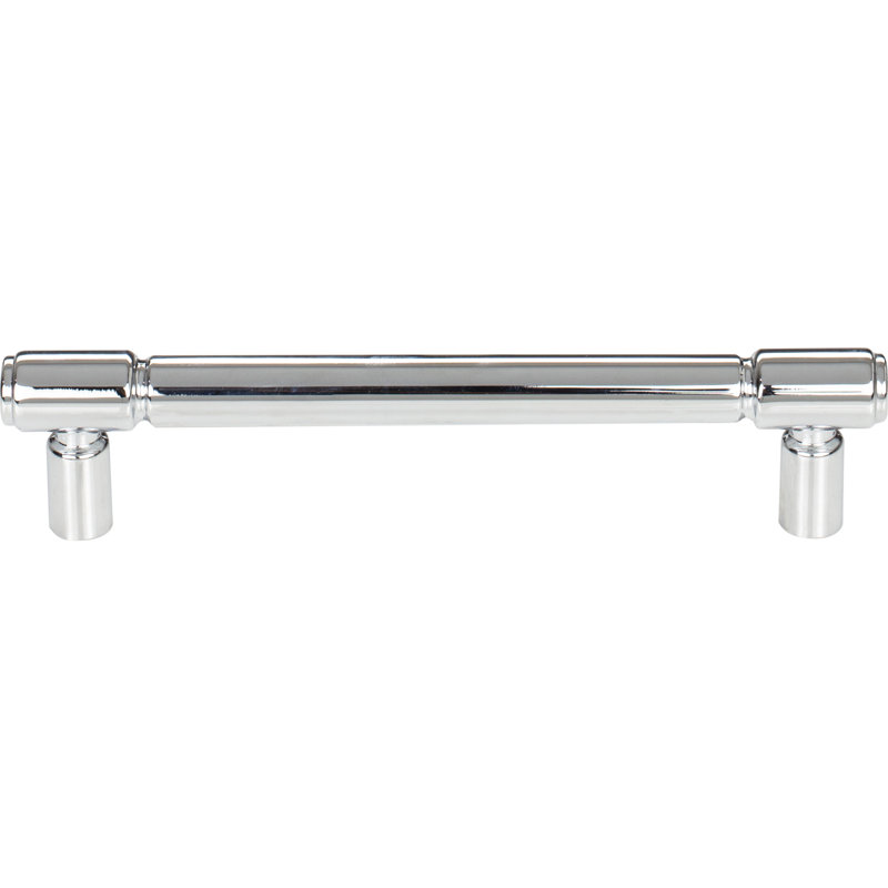 Clarence 12" Center to Center Bar pull, Polished Chrome, 5 1/16" Center to Center
