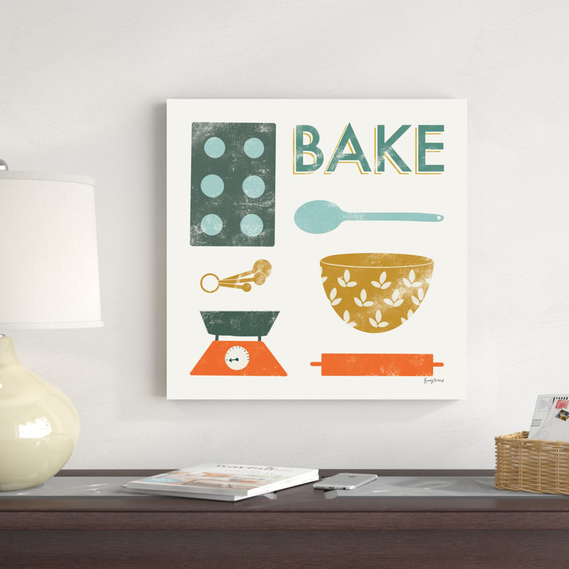 Cuisine rétro II, H 20 po x l 20 po x P 1,25 po