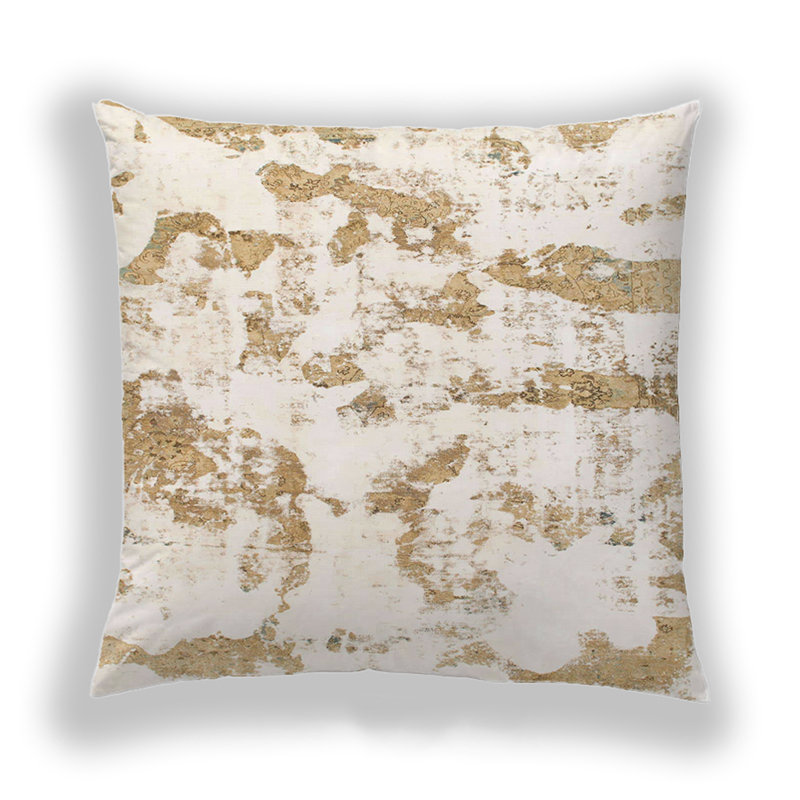Abstract Throw Pillow, Microsuede