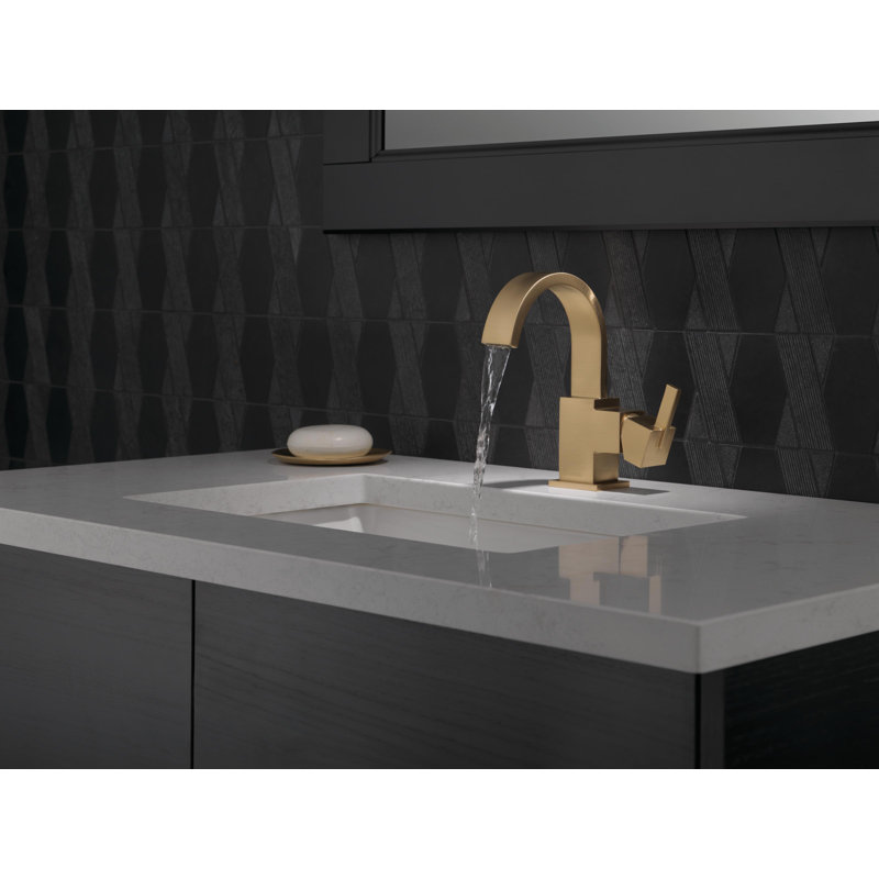 Robinet pour salle de bain Vero, Bronze-Champagne lustré