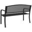 Almodovar Steel Outdoor Bench