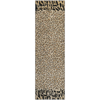 Premium Machine Washable Alvey AMF1230 Animal Skin Rug