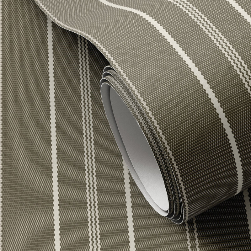 Striped Wallpaper Roll by Getty Images, Olive I