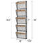 Matazzoni Wall Organizer with Wall Baskets