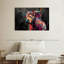 Vache abstraite sur toile-200053801