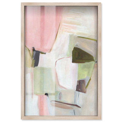 Décoration de salon A Soft Collapsus par Art Remedy, cadre blond, 11 x 16