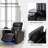 Premium Power Recliner with Storage Arms, Cupholders, Swivel Tray Table and Cell Phone Stand