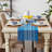 Striped 100% Cotton Table Runner