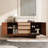 Chic Rattan-Wood Storage Sideboard 70.87'' Sideboard-99239049