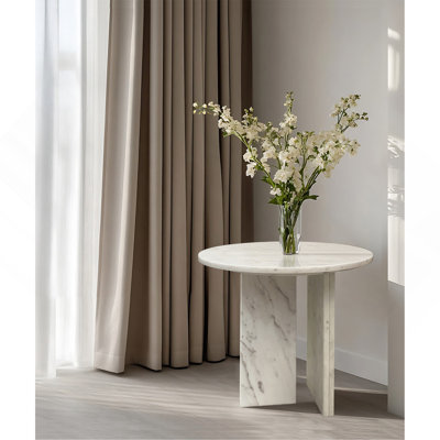 Table basse en marbre, petite table, table de salon, pierre