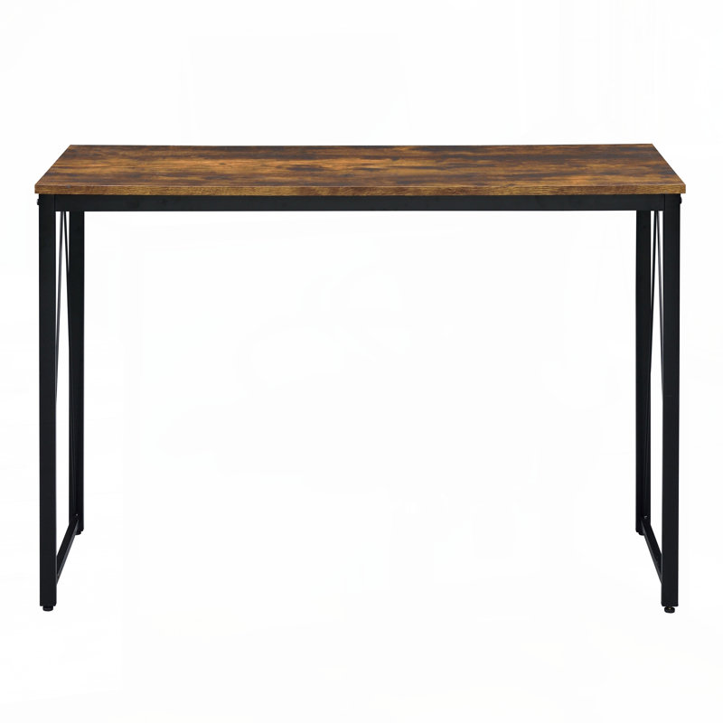 Bureau d'écriture Floydia, Chêne vieilli, H 28,5 po x L 35,5 po x P 18,5 po