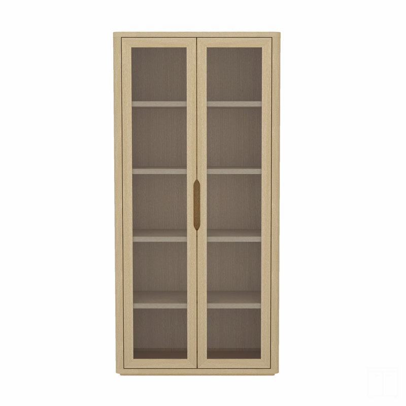 Bibliothèque 38 ", Naturel, H 79 po x l 38 po x P 18,1 po