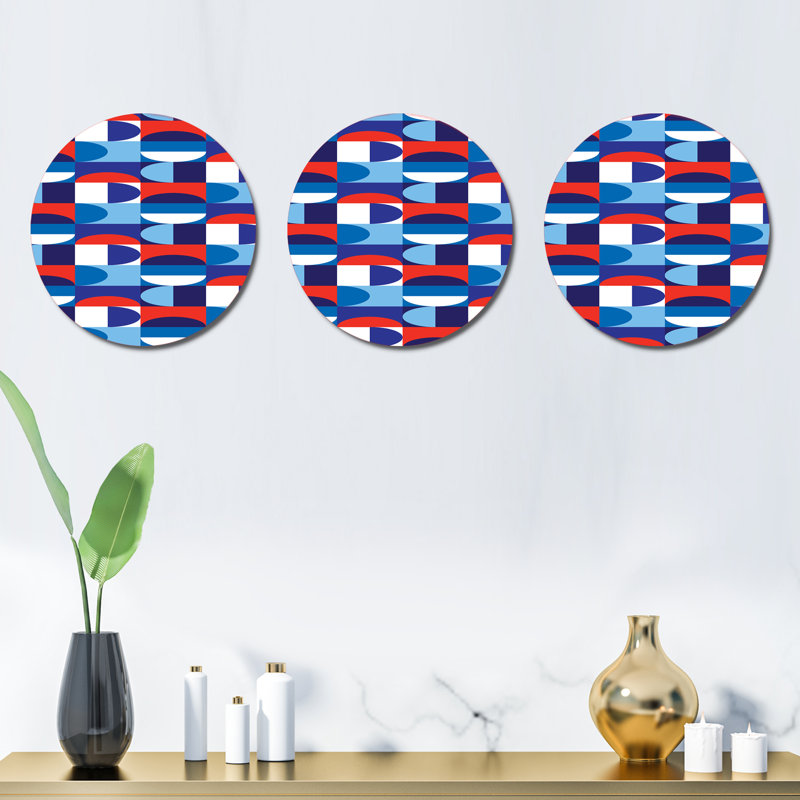 Ensemble de 3 décorations murales