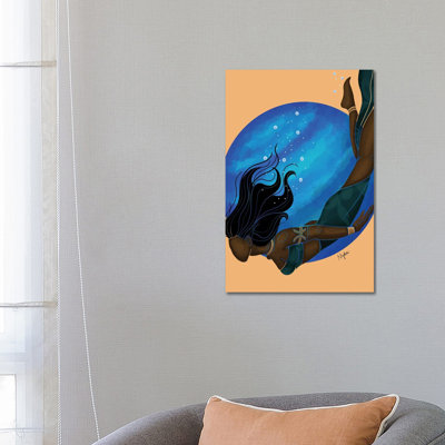 «Pisces» par Nydia, impression sur toile tendue