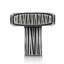 BARNARD SQUARE KNOB; ARTISAN PEWTER FINISH