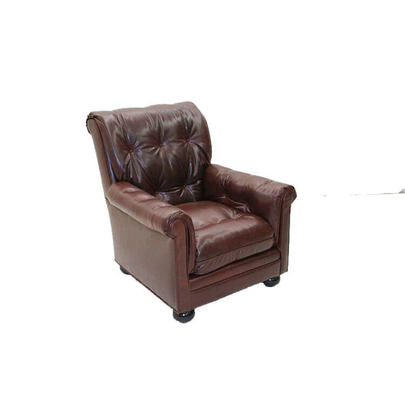 Armchair, Bella Pearl Performance Velvet, French Dark Cherry