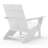 Modern Poly Adirondack Chair With Ottoman-1986754413