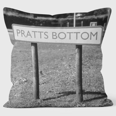 Prats Bottom - Lesser Spotted Britain Cushion