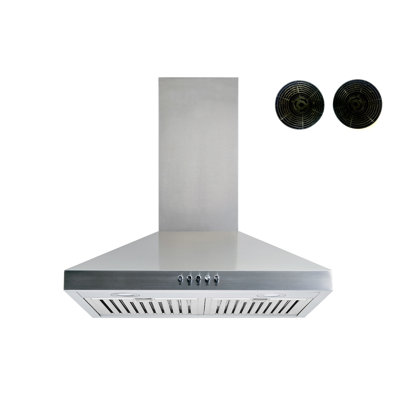 Hotte murale convertible en acier inoxydable avec filtre incluse W103C Series