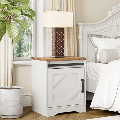 Table de bout avec rangement Roshelle