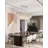 18-Light Chrome Chandelier With Clear Hanging Crystals