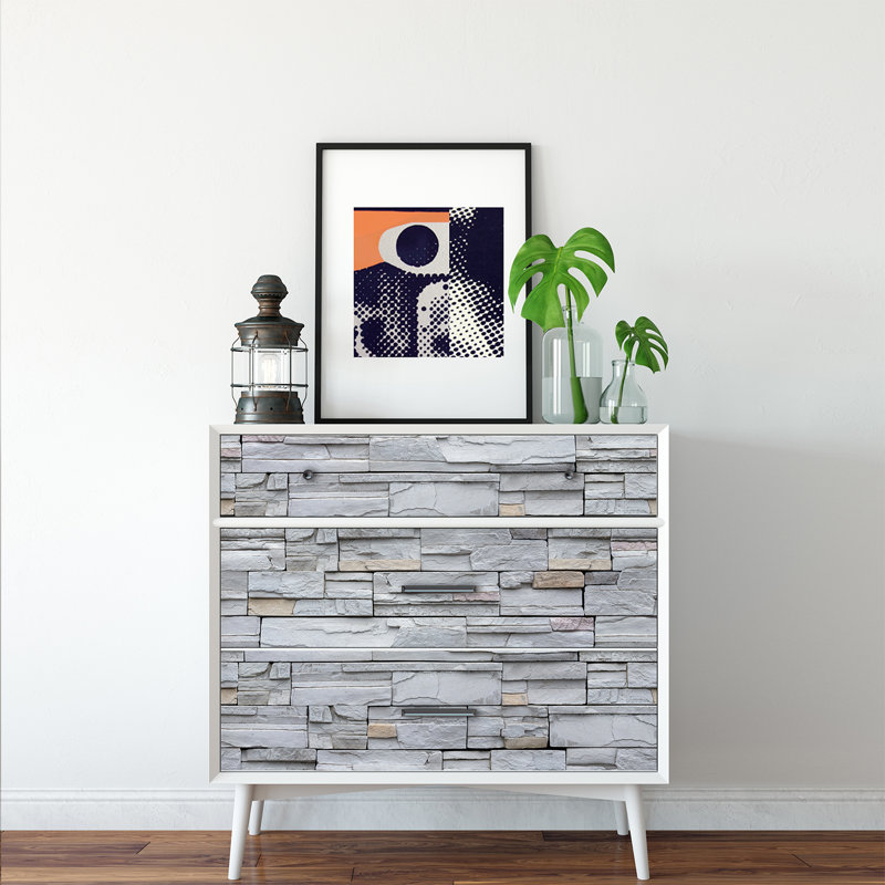 Abstract Non-Wall Damaging Wall Decal