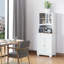 Buffet de cuisine 67 po avec rangement By In White - Suffisamment de rangement pour les ustensiles de cuisine, 2 tiroirs et une armoire réglable
