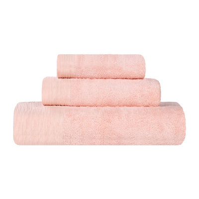 Ensemble de serviettes en rayonne de bambou et en coton mélangé hypoallergénique