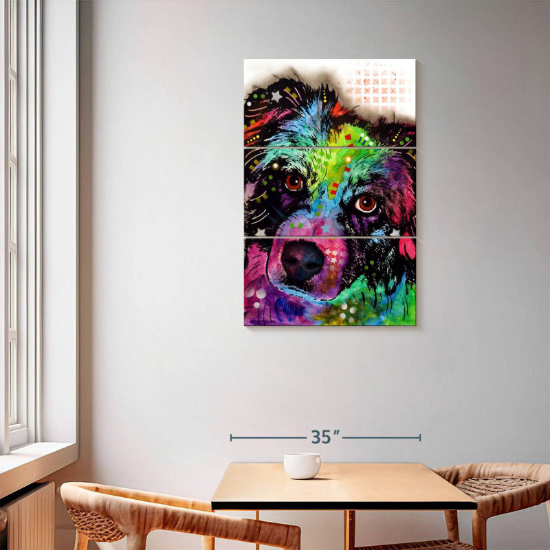 Brampt Aussie, 57" H x 36" W