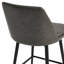 Betzalel Swivel Upholstered Counter Stool with Metal Frame-162933129